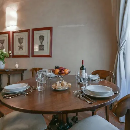 Pontormo With Fireplace In Oltrarno Apartment Florence