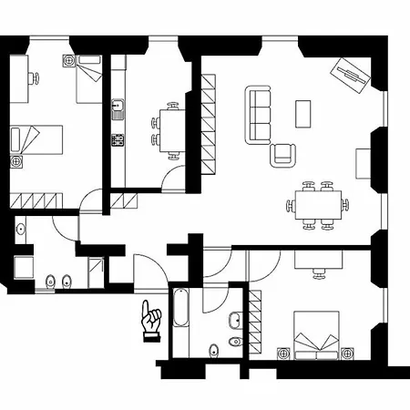 Apartment Palazzo Anselmi By Halldis