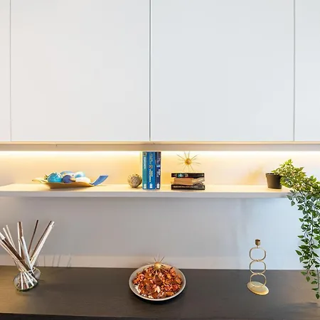 Centro Di Lussuoso Loft Con Grande Balcone *