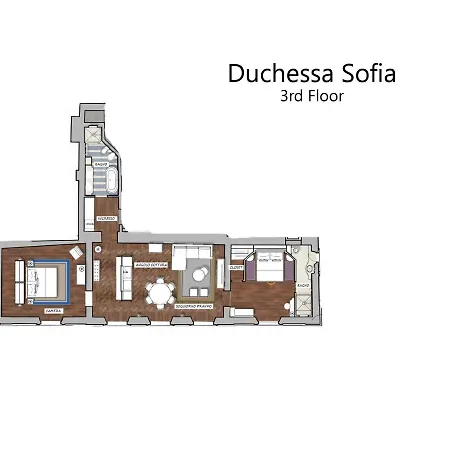 Duchessa Sofia - La Dimora Degli Affreschi Florence