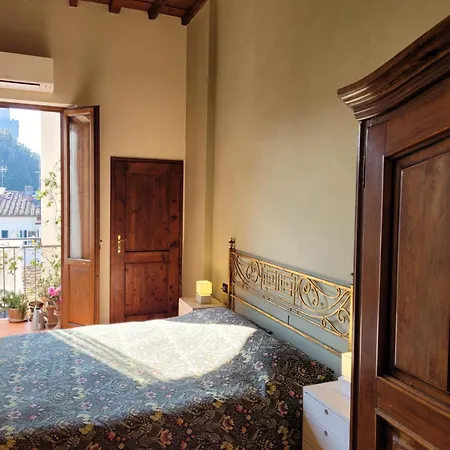 Vista Su Giardini Storici In Oltrarno *