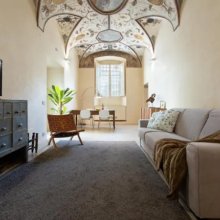 Keys Of Italy - Benci 20 Fresco - Frescoes One Bedroom Santa Croce *