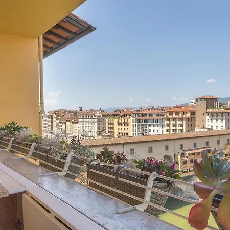 Wonderful Terrace Over Ponte Vecchio With Elevator * Флоренция