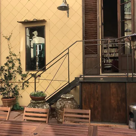 The Terrace In Santa Croce Florence