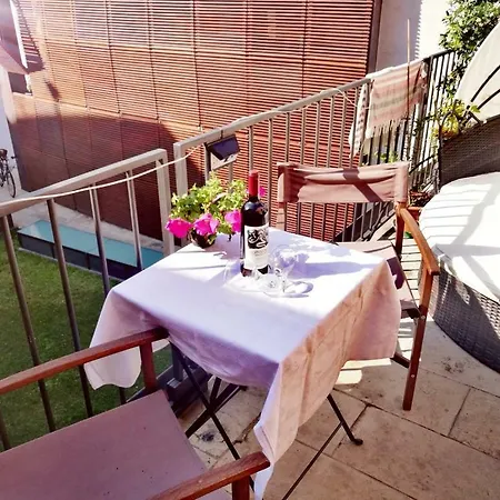 Terrace In Santo Spirito District * Florence