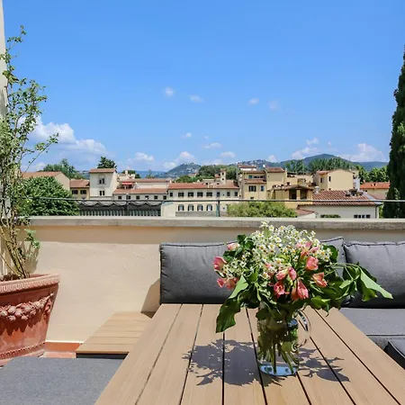 Florence- Alfieri Prestige With Terrace Apartment *