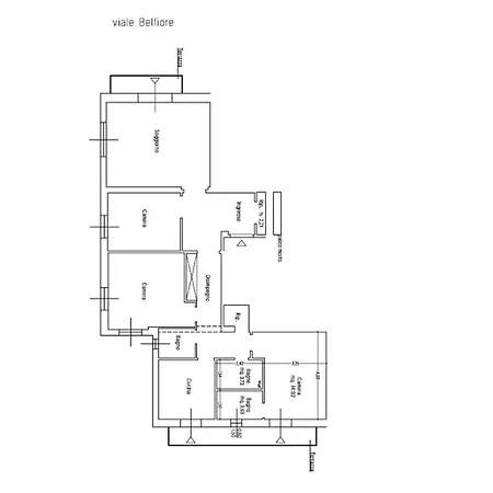 Roby In Centro 3 3 Bagni Apartamento *
