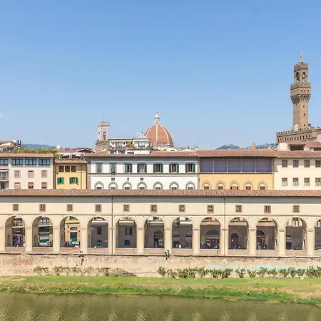Wonderful Terrace Over Ponte Vecchio With Elevator * Florence
