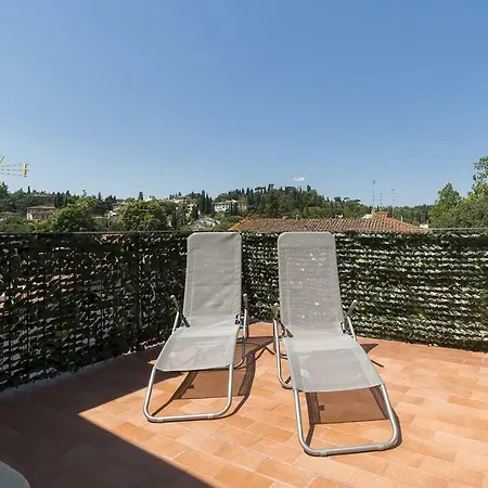 Hill's View Terrace Apartment Florenz