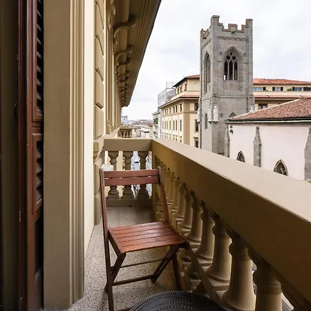 San Marco Black Luxury Con Terrazzo E Parcheggio Su Richiesta Apartment Florence