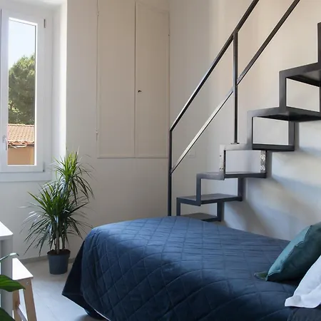 Bright Terrace Loft In Florence Center