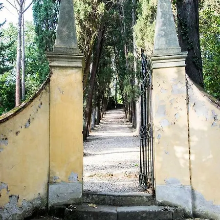 Fiorentina Con Piscina E Vista Sulla Citta Villa Florens